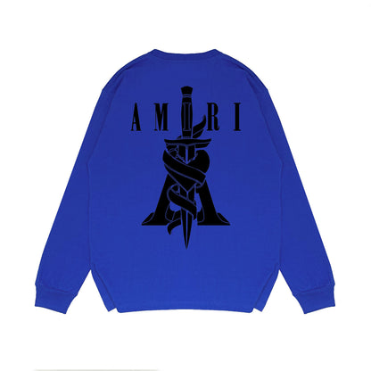 Amiri Dagger Sweatshirt "Blue-Black"