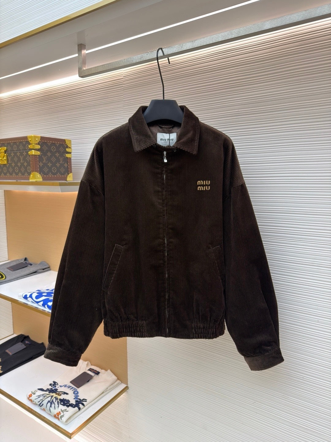 Miu Miu Corduroy Jacket "Brown"
