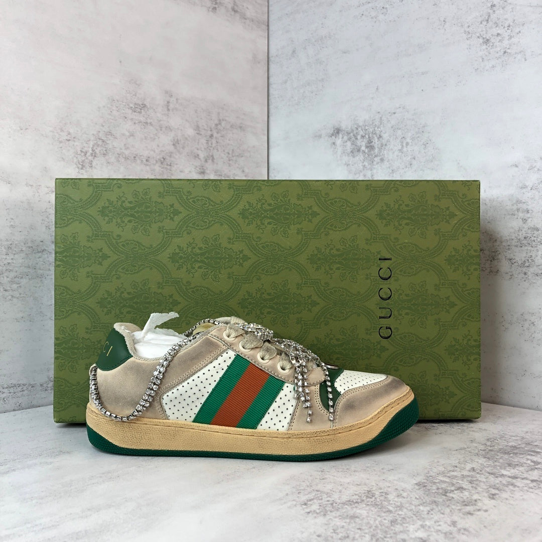 Gucci Screener "Green-White" Crystals