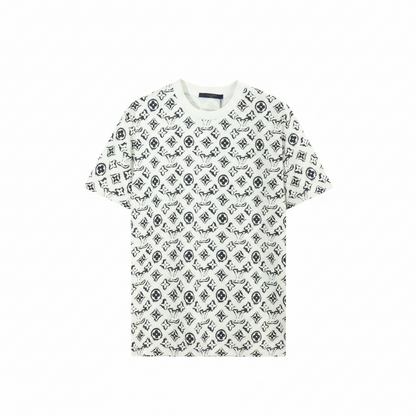 Louis Vuitton Monogram T-Shirt "White-Black"