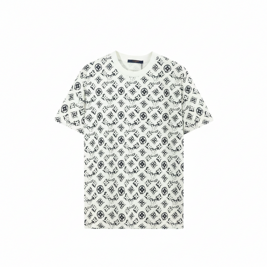Louis Vuitton Monogram T-Shirt "White-Black"