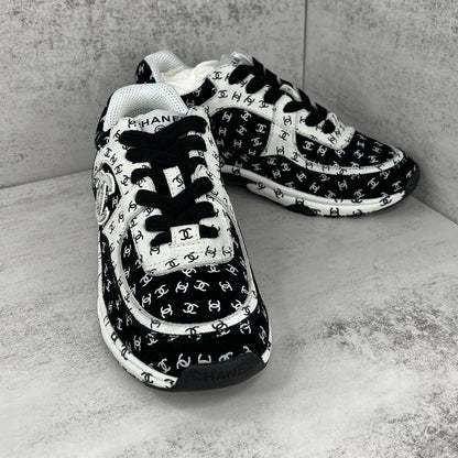 Chanel 22A "Black-White All Over Logo"
