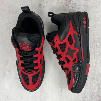 Louis Vuitton Skate "Black-Red"