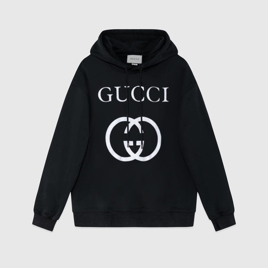Gucci Interlocking G Hoodie "Black"