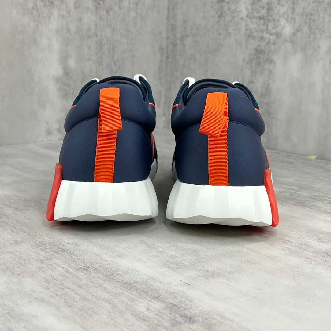 Hermes Bouncing Sneakers "Blue-Orange"