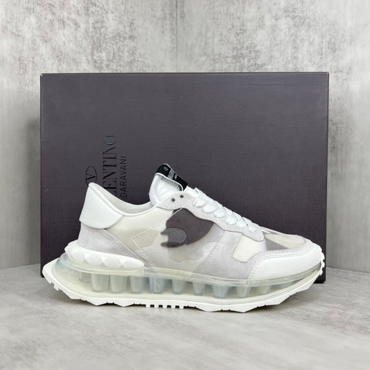 Valentino Garavani "White-Grey-Beige Camo"