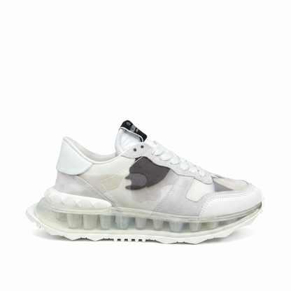 Valentino Garavani "White-Grey-Beige Camo"