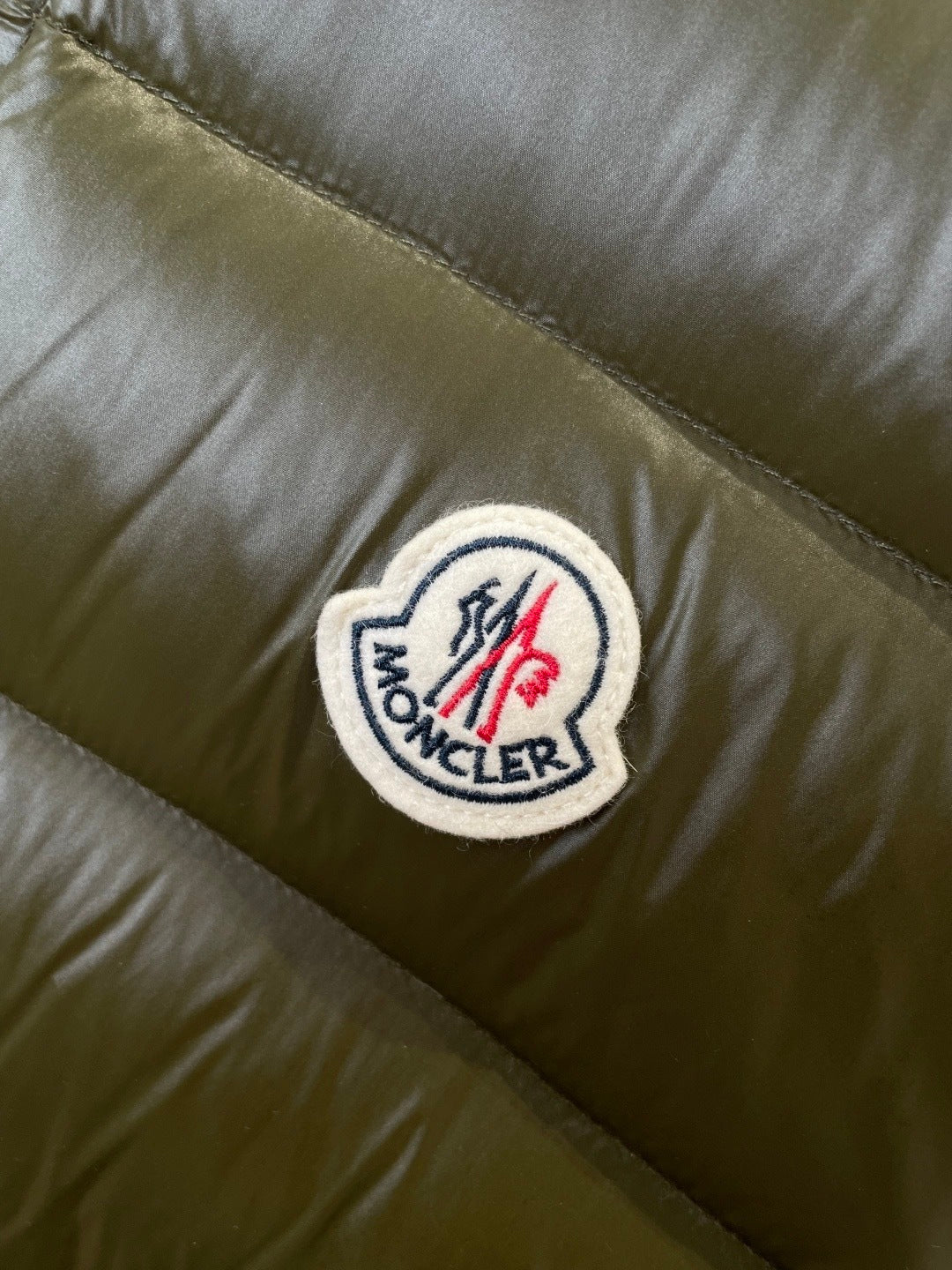 Moncler Gui Down Vest "Army Green"