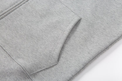 Gucci Zip-Up Hoodie "Grey"