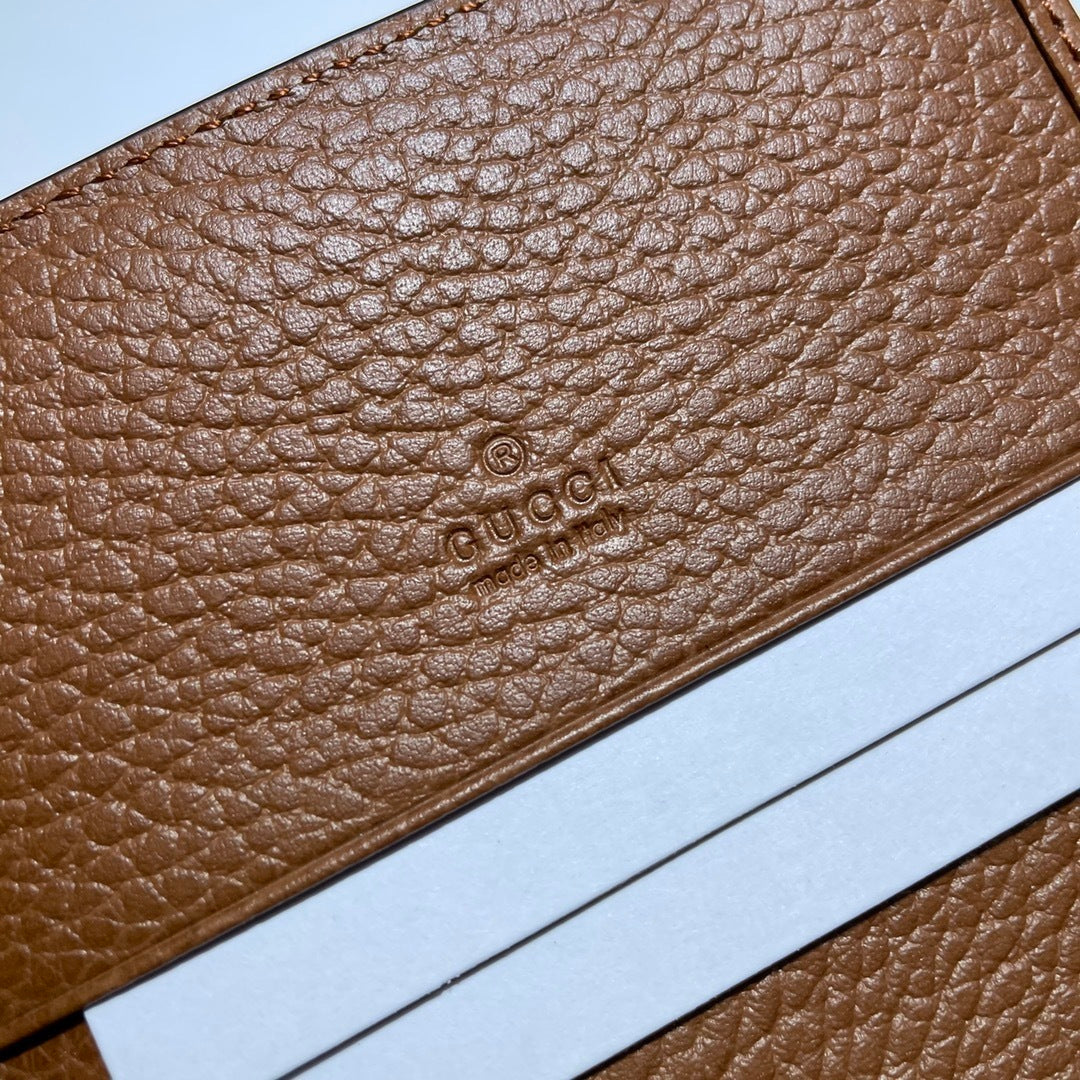 Gucci GG Denim Jackie Compact Wallet