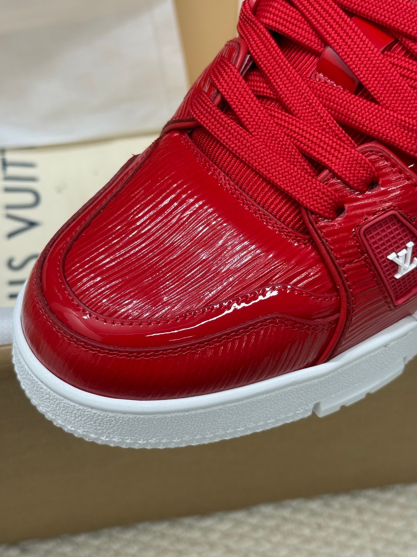 Louis Vuitton LV Trainers "Red"