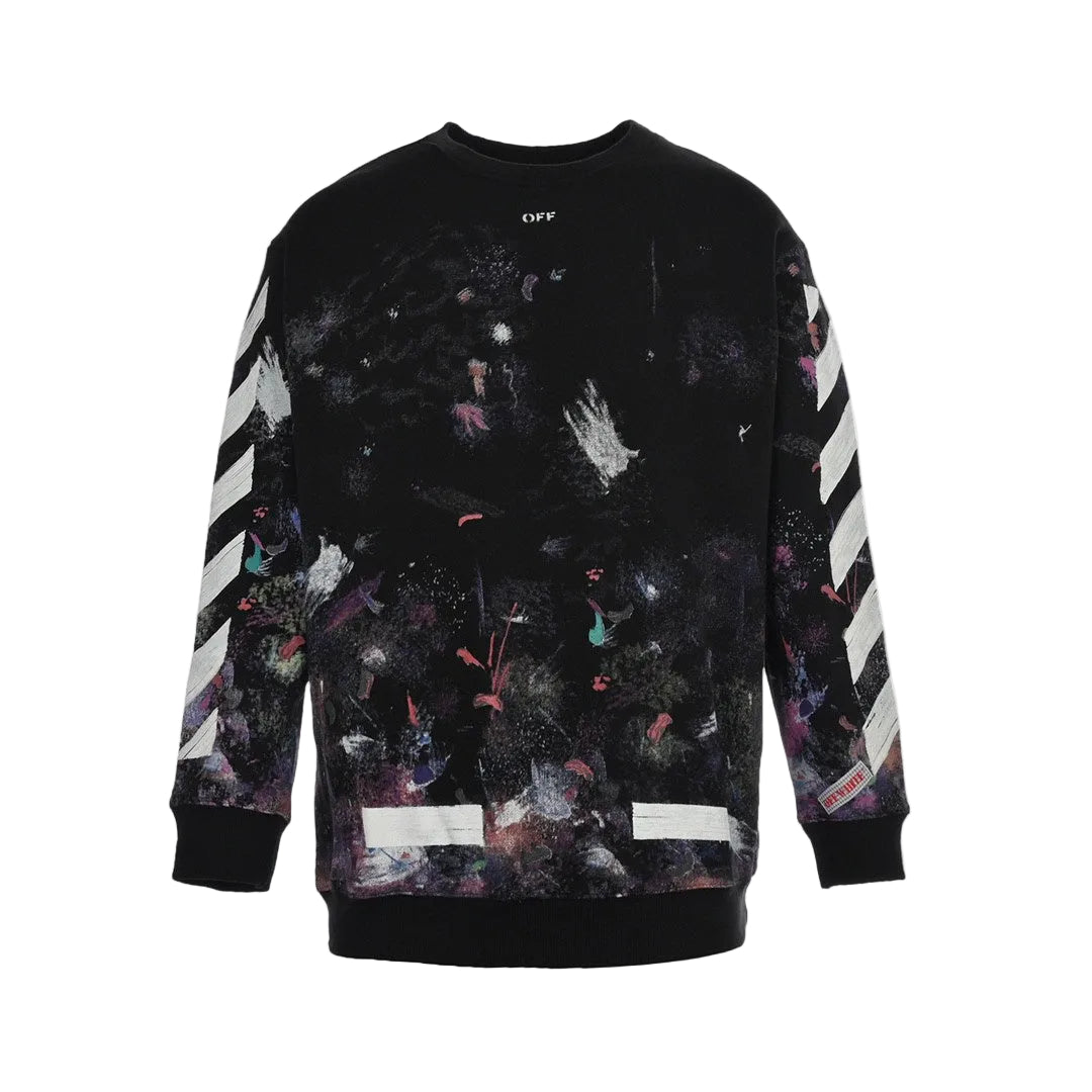 Off-White Galaxy Brushed Sweatshirt "Black"