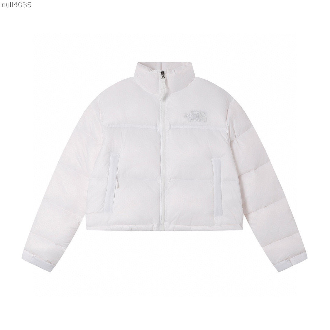 The North Face Nuptse Short Down Jacket "White"