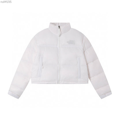 The North Face Nuptse Short Down Jacket "White"