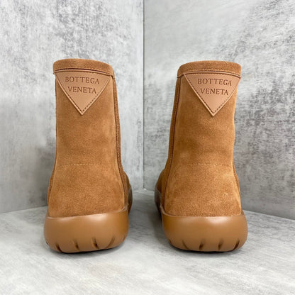 Bottega Veneta Snap Ankle Boot "Brown"