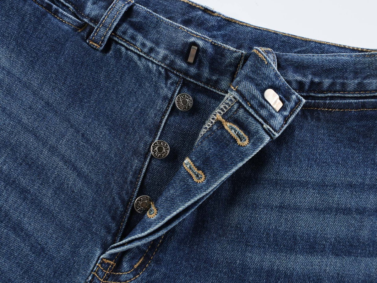 Gucci Cotton Denim with Web
