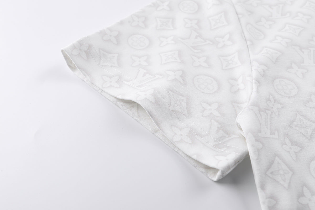 Louis Vuitton Monogram Short-Sleeved T-Shirt "Milky White"