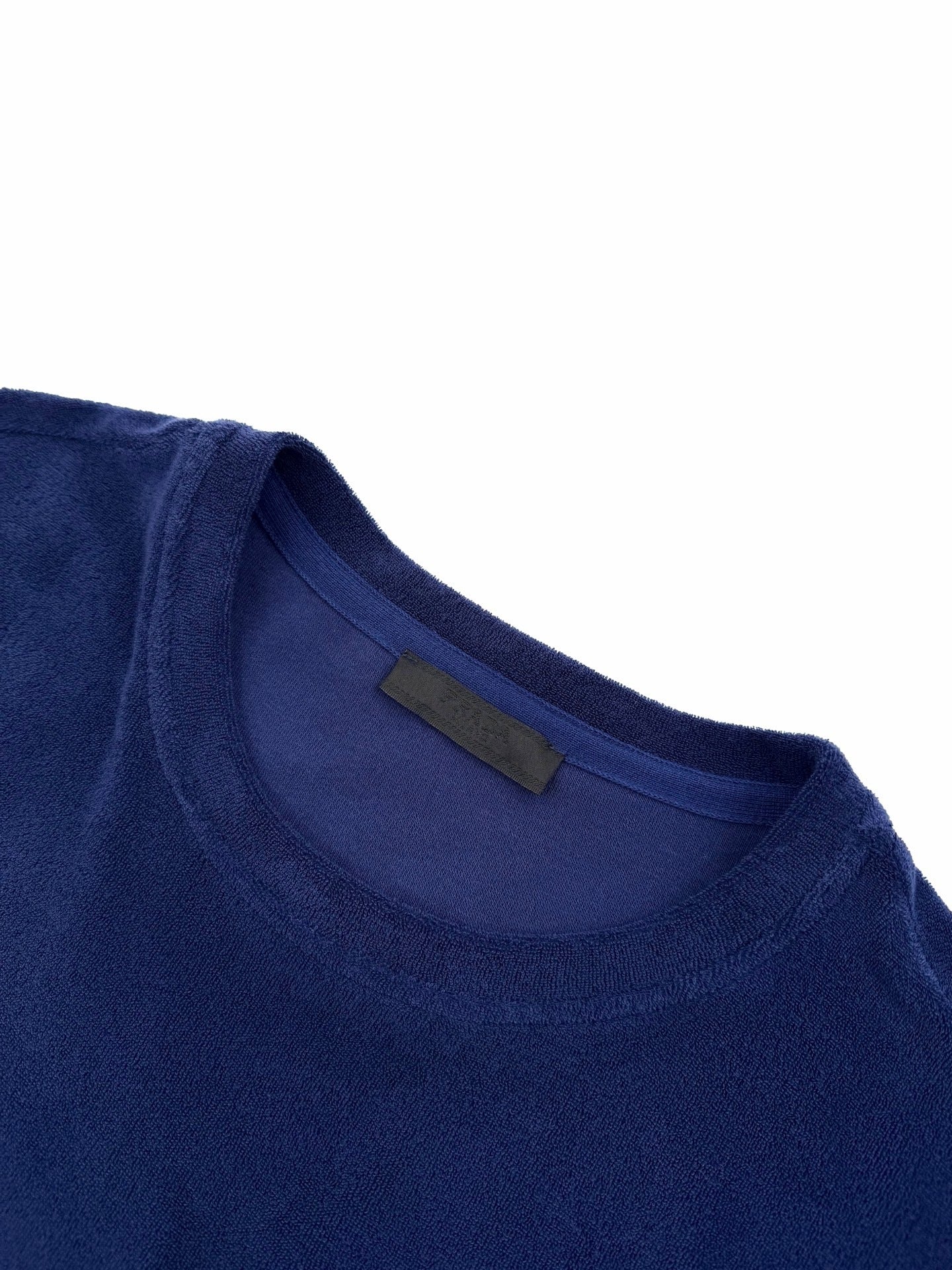 Prada Terry Towelling T-Shirt "Blue"