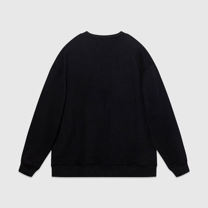 Dior x Judy Blame Safety Pin Logo Embroidered Sweatshirt "Black"