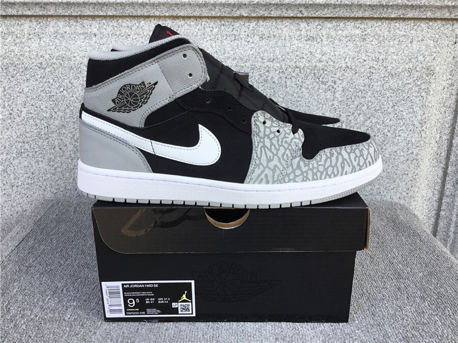 Air Jordan 1 Mid SE "Elephant Print"