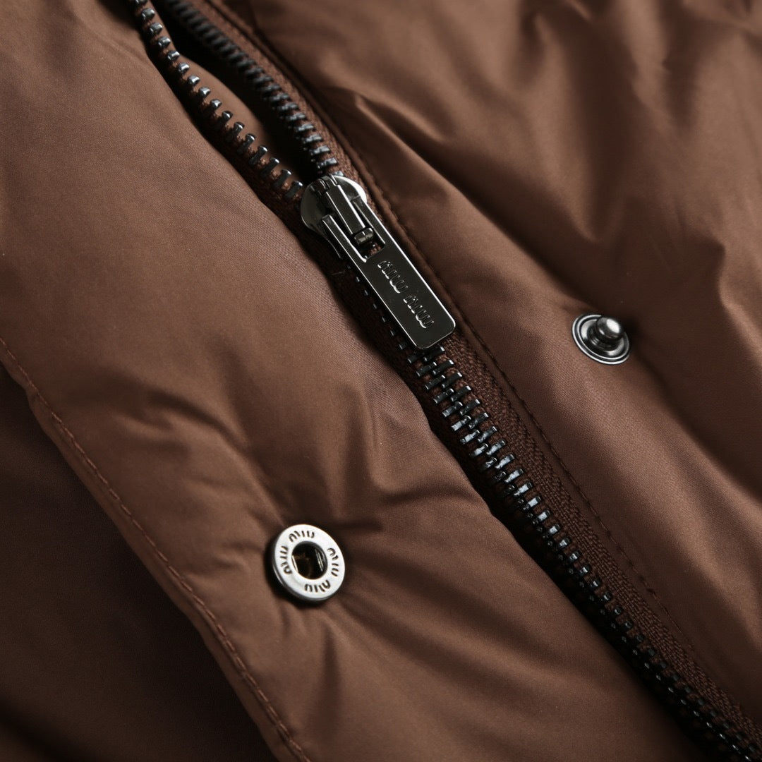 Miu Miu Down Jacket "Brown"