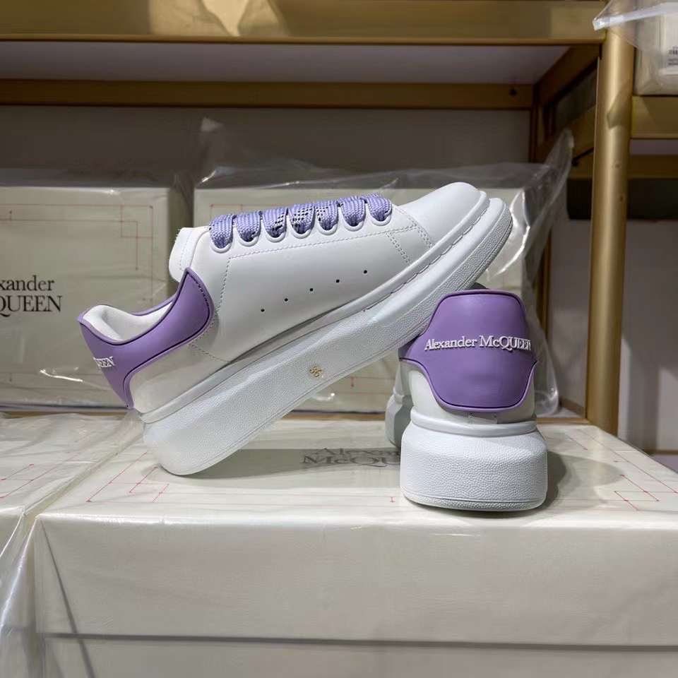Alexander McQueen Oversized "White-Purple"