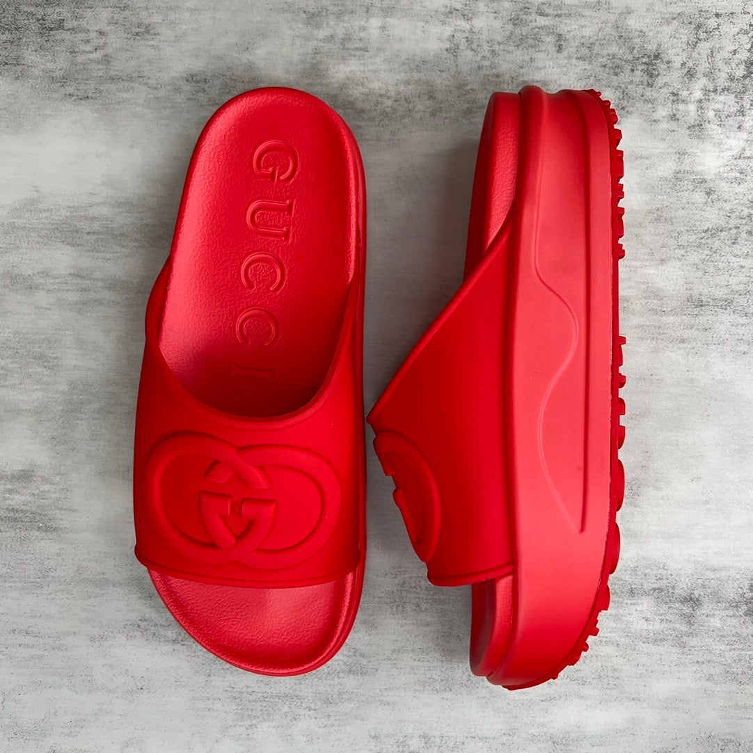 Gucci Slides "Red"