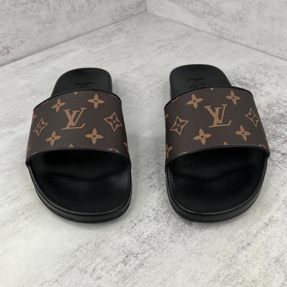 Louis Vuitton Slides "Brown-Black"