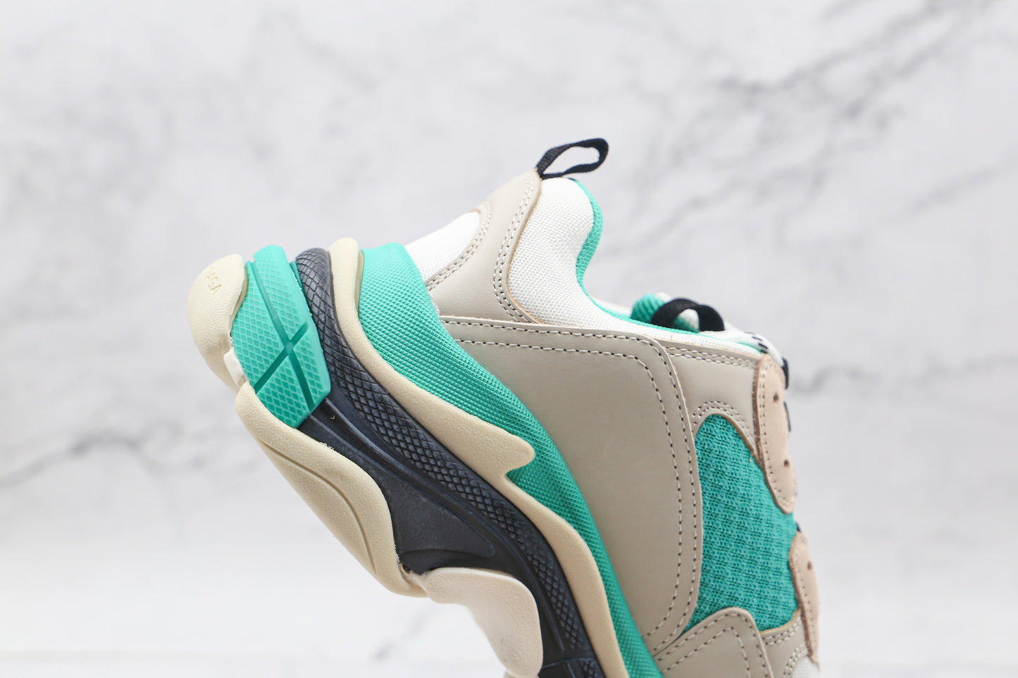 Balenciaga Triple S "White-Turquouise"