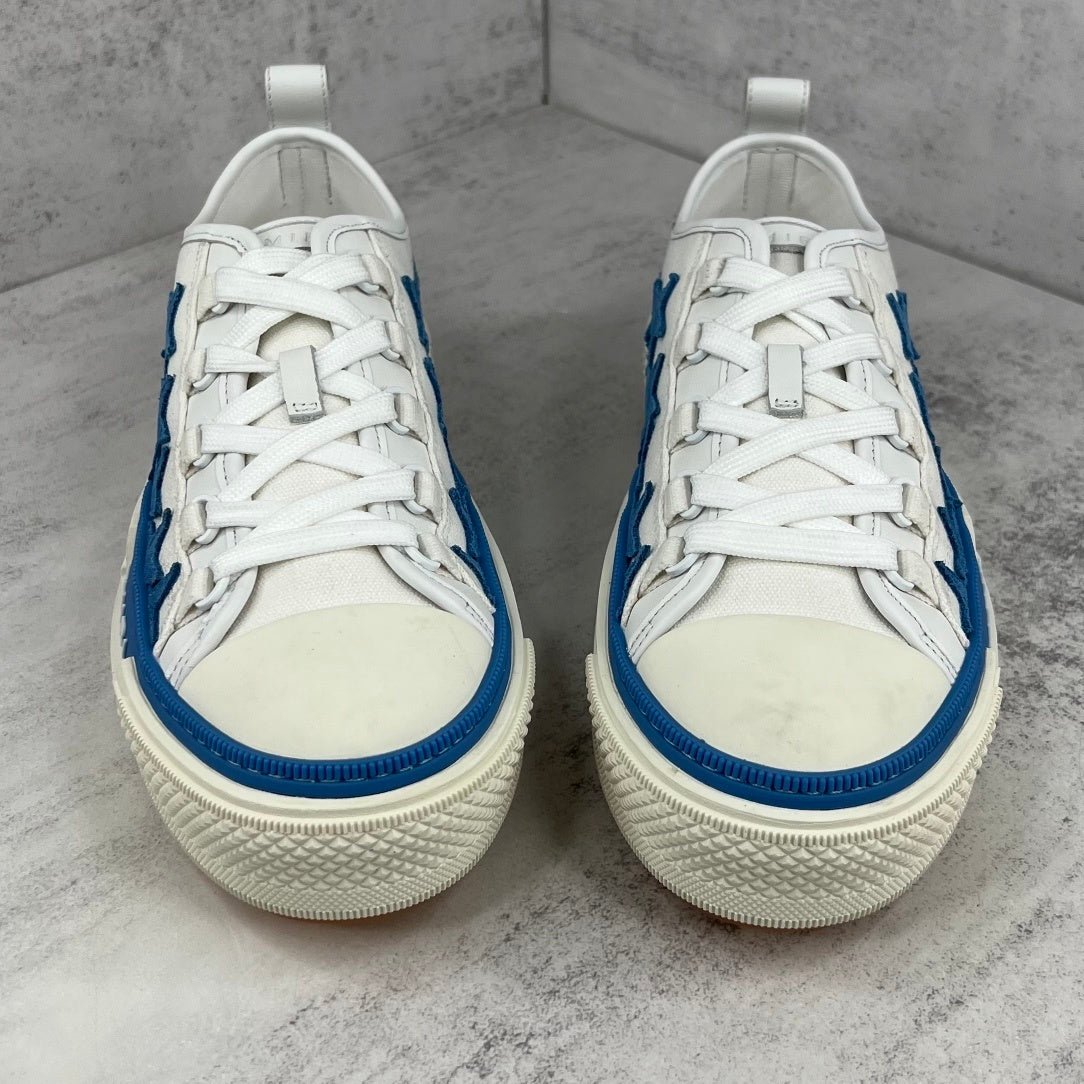Amiri Court Low "White-Blue Stars"