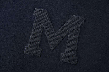 Moncler Monogram Cotton Blend Jumper "Navy Blue"