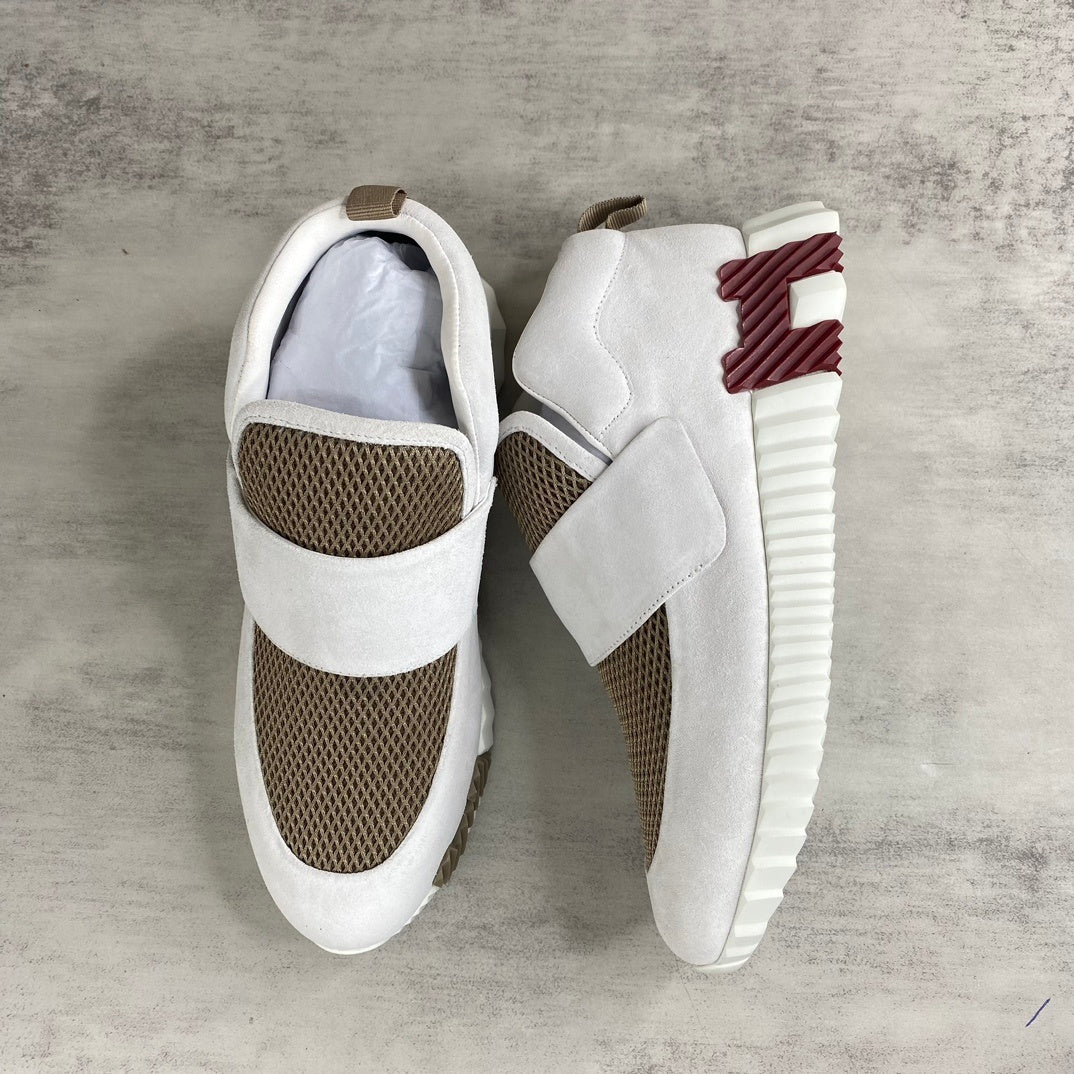 Hermes H "Grey-Beige Suede"