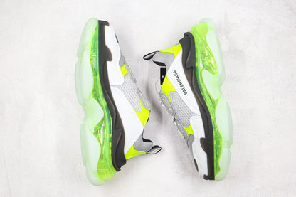 Balenciaga Triple S "Grey-Green Clear Sole"