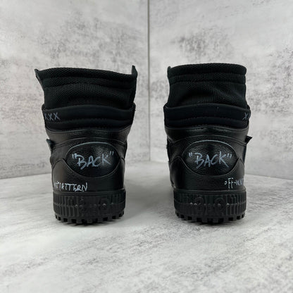 Off-White Off-Court High "Black Graffiti"