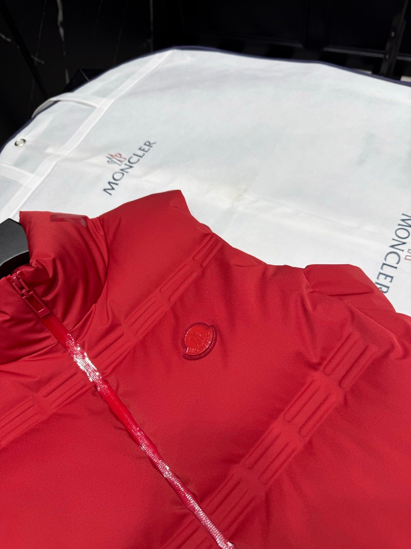 Moncler x A$AP Rocky Sparky Down Vest "Red"