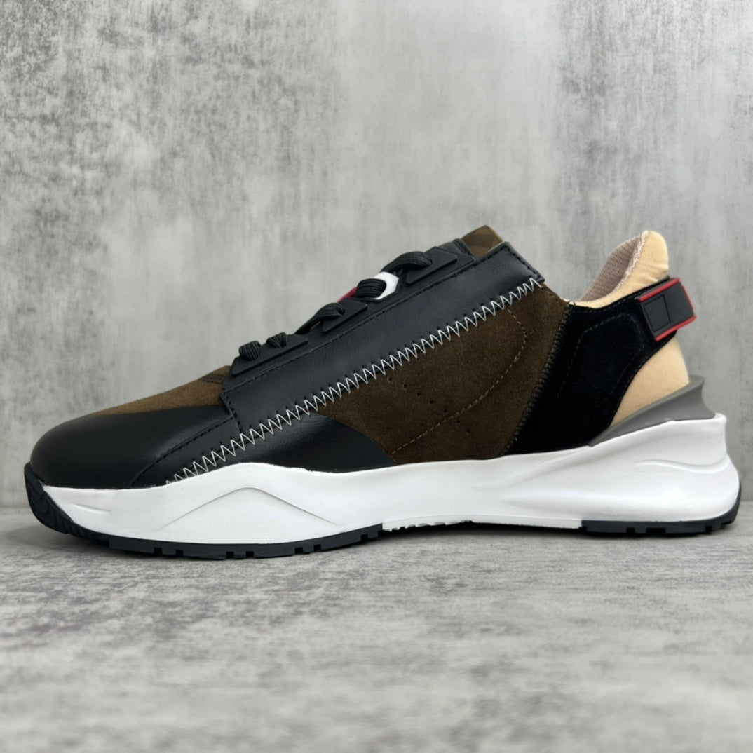 Fendi Flow "Black-White-Brown"