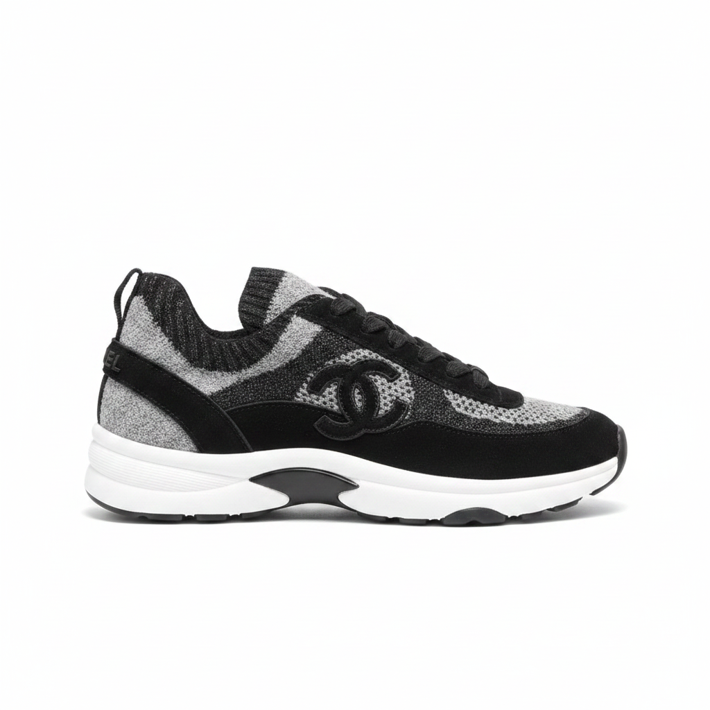 Chanel Interlocking CC "Black-Grey"