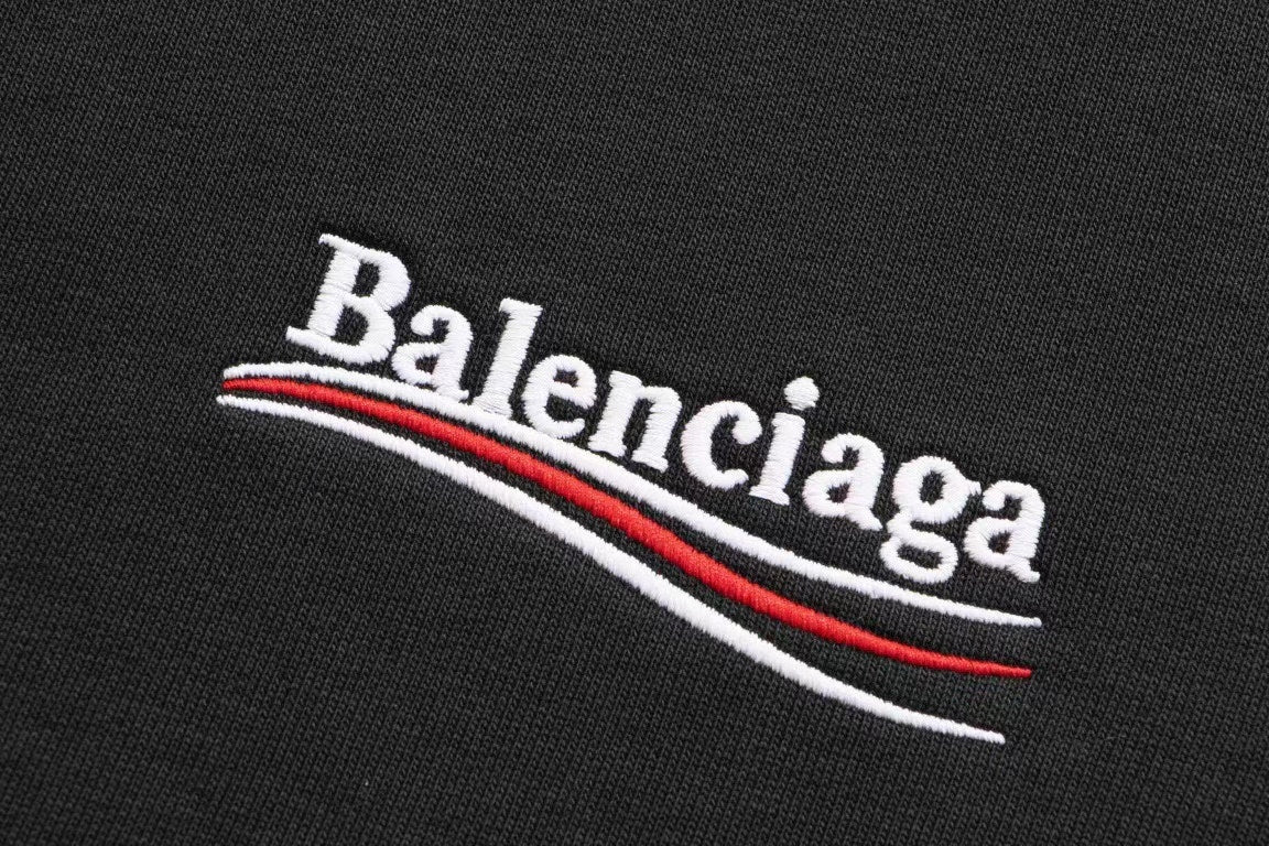 Balenciaga Political Campaign Hoodie "Black"