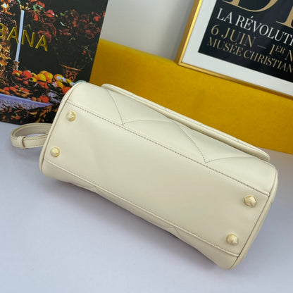 Dolce & Gabbana Sicily Quilted Leather Handbag