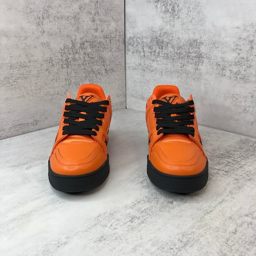 Louis Vuitton Trainers "Orange-Black"