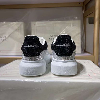 Alexander McQueen Oversized "Crystal Embellished White"