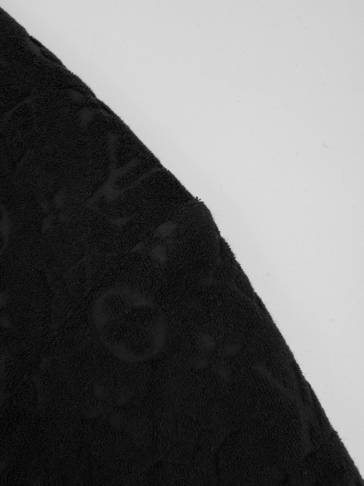 Louis Vuitton Monogram French Terry Zip-Through Hoodie "Black"