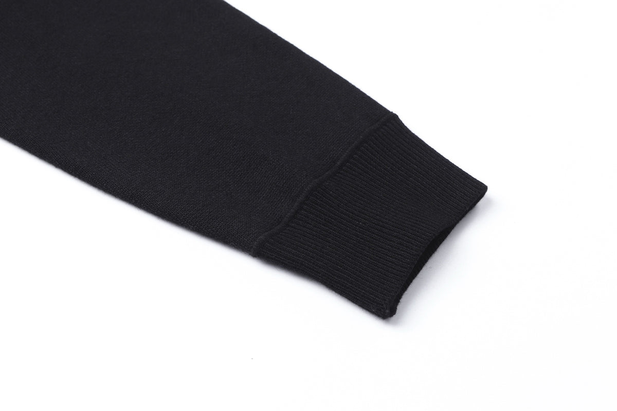Louis Vuitton Monogram Reversible Double Face Knitted Hooded Blouson "Black"