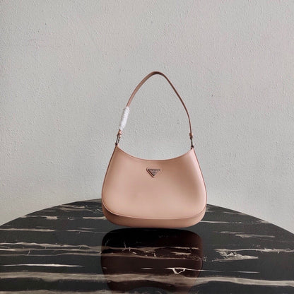 Prada Cleo Brushed Leather Shoulder Bag