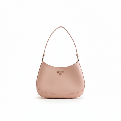 Prada Cleo Brushed Leather Shoulder Bag