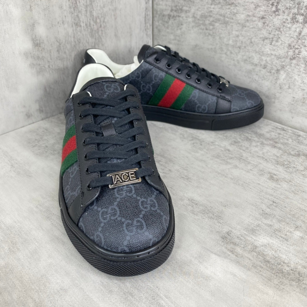 Gucci Ace "Black Monogram"
