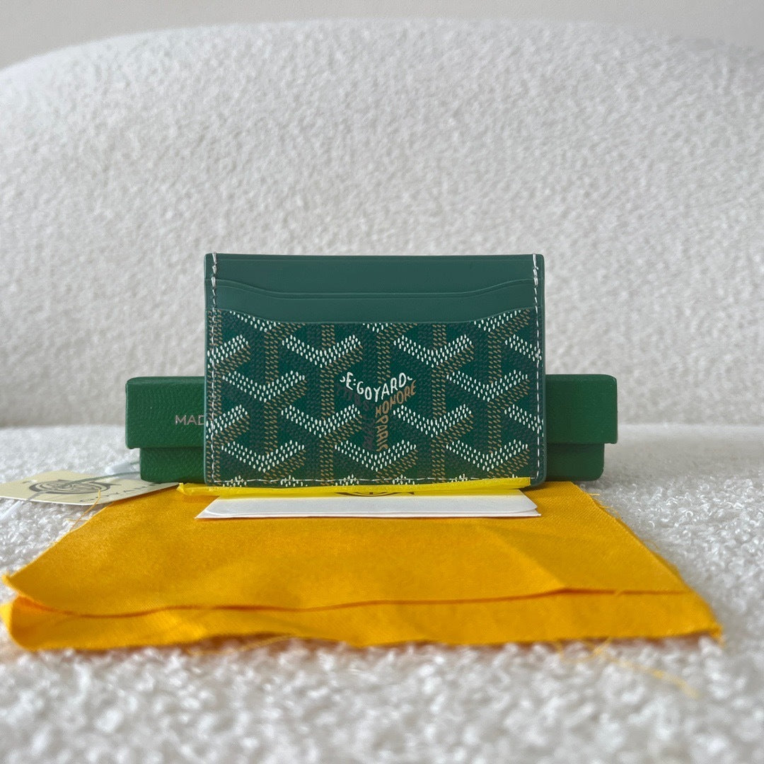 Goyard Saint-Sulpice Card Wallet “Green”