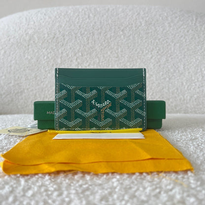 Goyard Saint-Sulpice Card Wallet “Green”