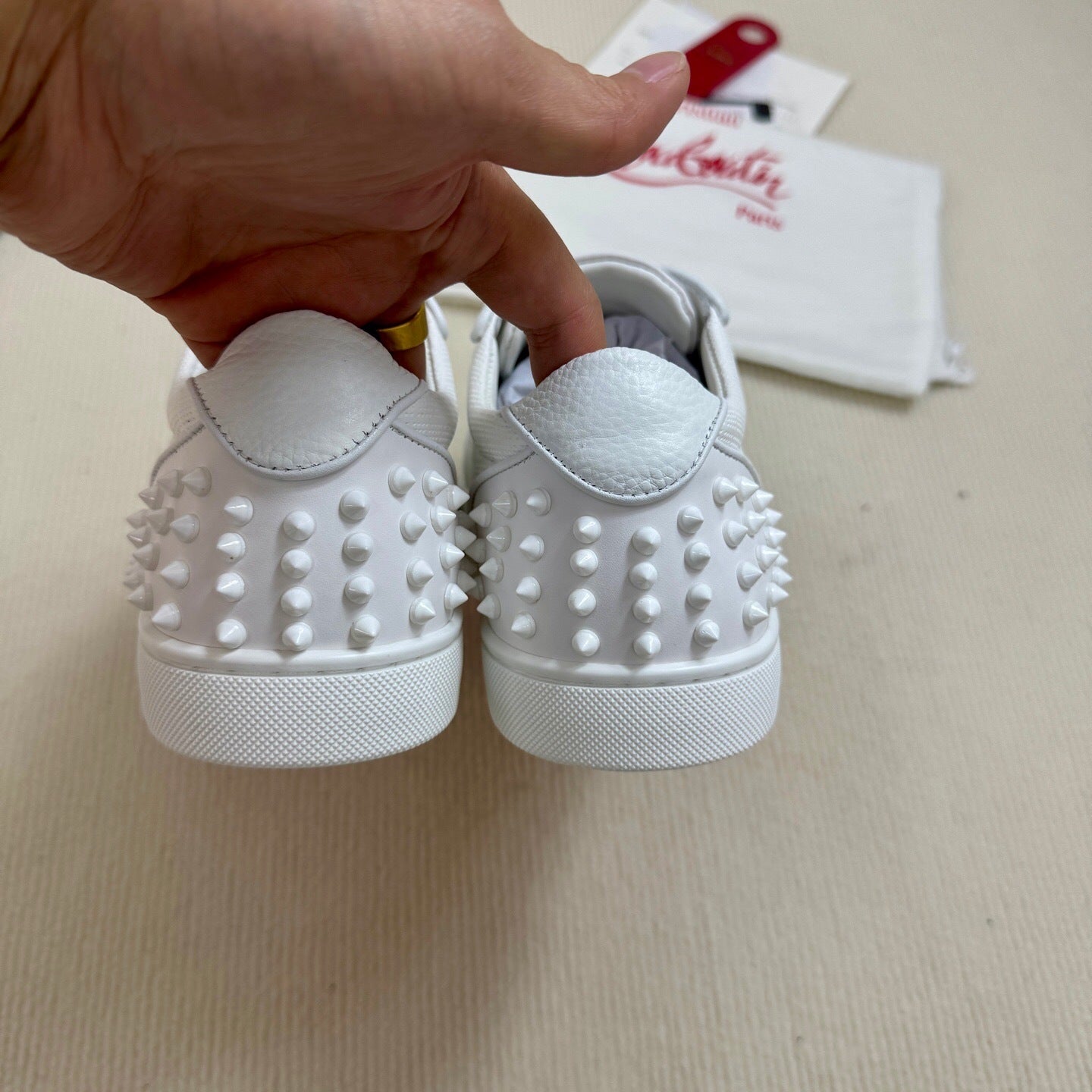 Christian Louboutin Seavaste 2 Orlato Flat "White"