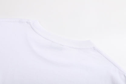 Dior x Lewis Hamilton Embroidered T-Shirt "White Cotton Jersey"